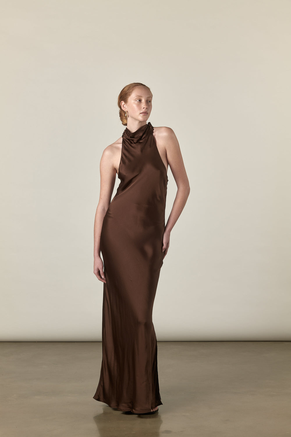 Lu Maxi Dress | Chocolate