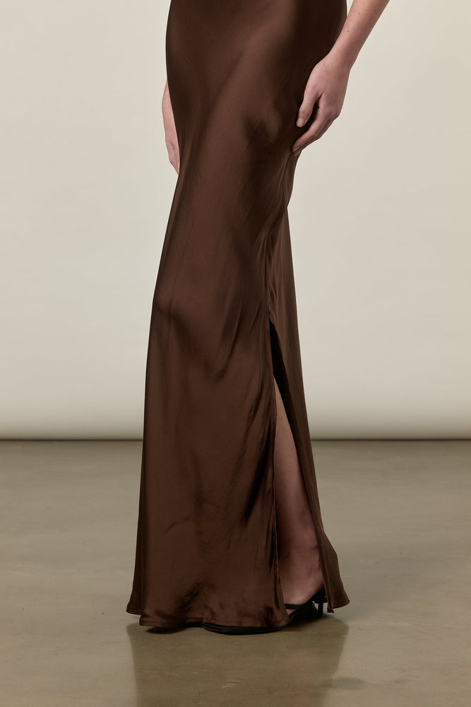 
                  
                    Lu Maxi Dress | Chocolate
                  
                